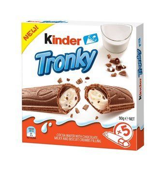 Батончик Kinder Tronky 5 шт 90г 17388 фото
