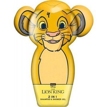 Детский шампунь и гель для душа 2in1 Disney Lion King Simba с ароматом апельсина 300 мл 21019 фото