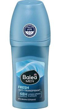 Дезодорант для чоловіків кульковий Balea Fresh 48h 50 мл Німеччина 17574 фото