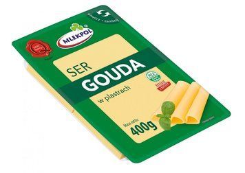 Сыр Gouda нарезной 400г Польша 4048 фото