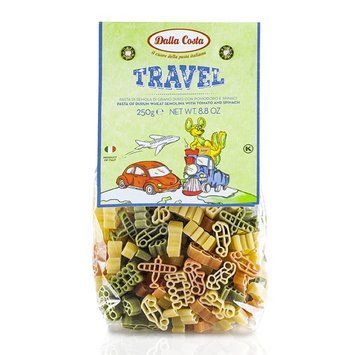Макароны DALLA COSTA Travel Pasta с томатом и шпинатом 250г Италия 16008 фото