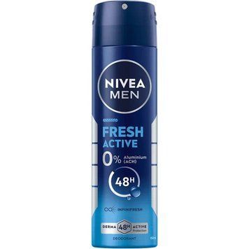 Дезодорант спрей NIVEA MEN Fresh Active, 150 мл 22116 фото