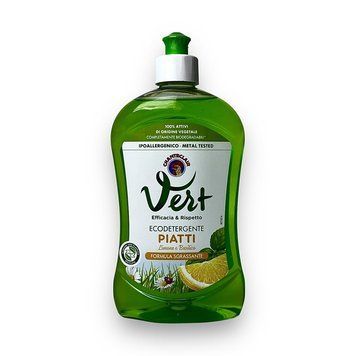 Средство для мытья посуды ChanteClair Vert Piatti базилик лимон 500ml Италия 7785 фото