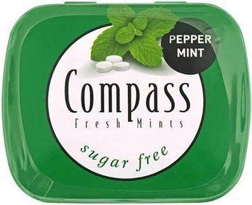 Драже без цукру Compass Pepper Mint 14g Німеччина 16263 фото