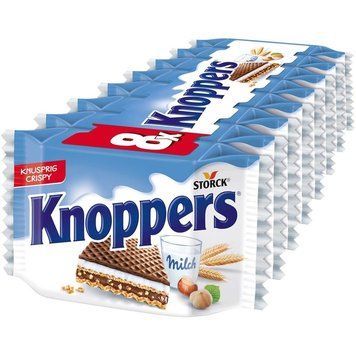 Вафли Knopers Milch 200g 8шт Германия 16953 фото