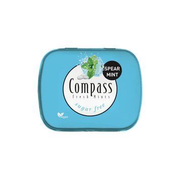 Драже без цукру Compass Spear Mint 14g Німеччина 6324 фото