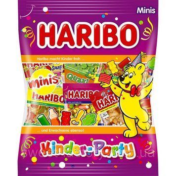 Цукерки желейні Haribo Kinder Party Minis, 250 г Німеччина 22226 фото