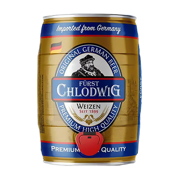 Пиво пшеничне нефільтроване Furst Chlodwid 5L Німеччина 15229 фото