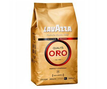 Кава зернова Lavazza Oro 100% Арабіка 1кг Італія 85 фото