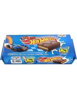 Тістечко + наліпки Hot Wheels какао молоко 10*25 7086 фото
