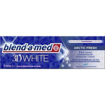 Зубная паста Blend-a-med 3D White Arctic Fresh 75 мл Италия 17582 фото