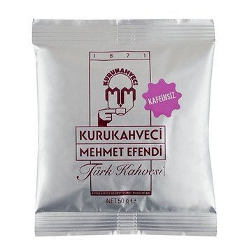Кава мелена Kurukahveci Mehmet Efendi без кофеїну, 50 г 21563 фото