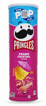 Чипсы Pringles Flame Prawn Cocktail 160g 15866 фото