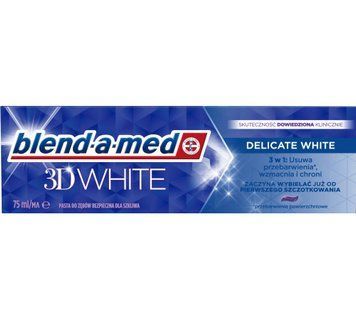 Зубная паста Blend-a-med 3D White Delicate White 75 мл Италия 17579 фото