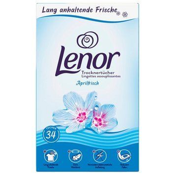 Серветки ароматизовані для білизни Lenor 34 шт 9311 фото