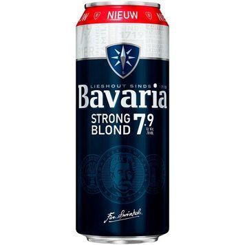Пиво светлое фильтрованное Bavaria strong 7.9 ж/б 0.5л Голландия 20398 фото