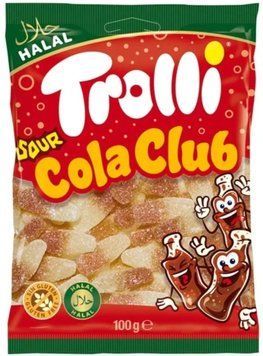 Мармелад жевал. Trolli Cola club. 100g 17097 фото