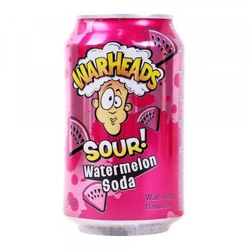 Напиток газированный WarHeads Sour Watermelon Soda 330ml 16726 фото