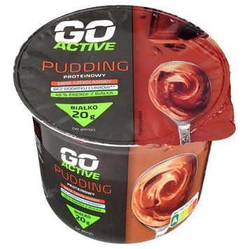 Муссовый протеиновый десерт GoActive с шоколадным вкусом 170г. 15562 фото