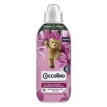 КОНДИЦІОНЕР ДЛЯ ПРАННЯ КОНЦЕНТРАТ COCCOLINO CONC. SENZAZIONE SETA 645ML 28LA Іспанія 17578 фото