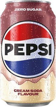 Напиток газированный без сахара Pepsi Cream Soda 330мл. Германия 16738 фото