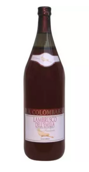 Вино игр. LA COLOMBARA LAMBRUSCO Rosato AMABILE 8.0% vol.1,5л. Италия 6396 фото