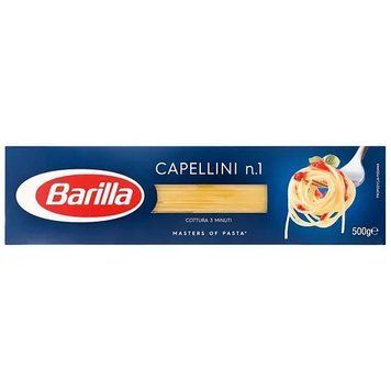 Макароны спагетти из Т/С Barilla №1 Capellini 500g. Италия 15706 фото