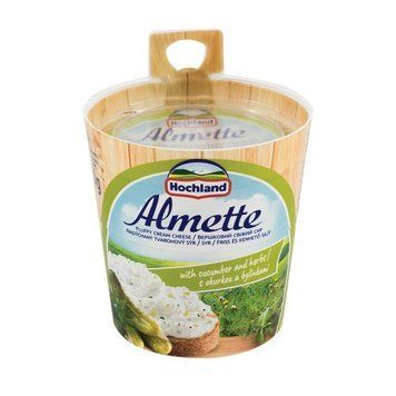 Крем сир Almette з зеленню та огірком, 150г Німеччина 22440 фото