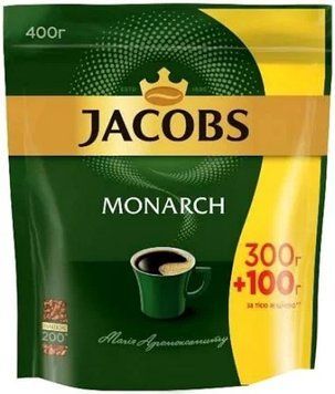 Кава розчинна Jacobs 300г.+100г. 5137 фото