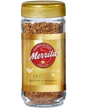 Кава розчинна Merrild Gold 200g Італія Lavazza 15647 фото
