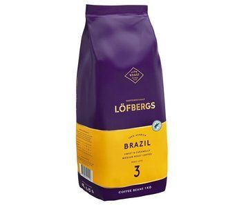 Кава зернова Lofbergs Brazil 3 1kg Швеція 15179 фото
