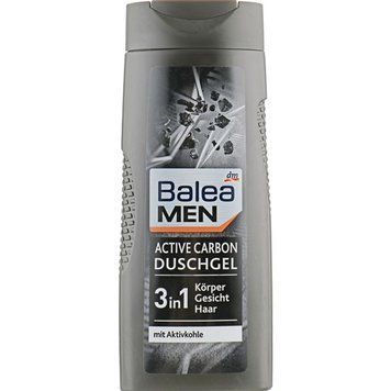 Гель для душа Balea Men Carbon 300 мл Німеччина 16371 фото