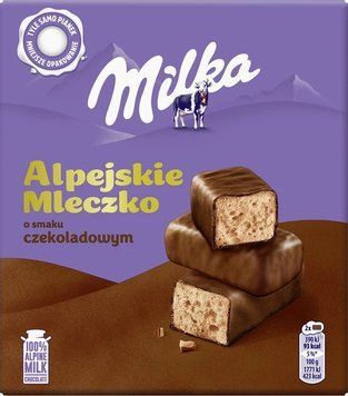 Пташине молоко Milka з шоколадною начинкою 330г Польща 21458 фото