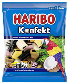 Цукерки Haribo Konfekt 175g Німеччина 17116 фото