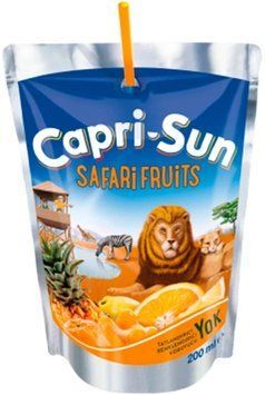 Напій соковм. Capri-Sun Safari Fruits 200ml 15580 фото