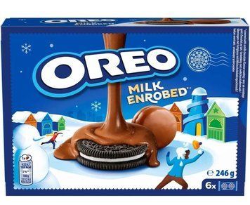 Печиво Oreo Enrobed в молочному шоколаді 246г Німеччина 6600 фото