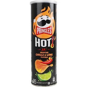 Чипсы Pringles Flame Spicy Mexican Chilli & Lime Flavor 160g 5031 фото