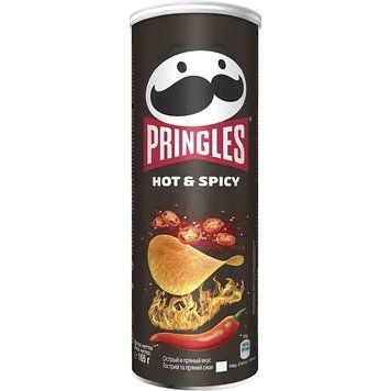 Чипсы Pringles Hot & Spicy 165g 15436 фото