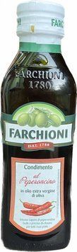 Олія оливкова Farchioni з перцем 250мл Італія 6010 фото