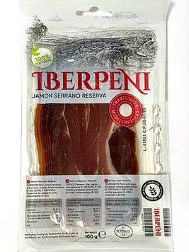 Хамон нарізний Iberpeni 100g Іспанія 12195 фото