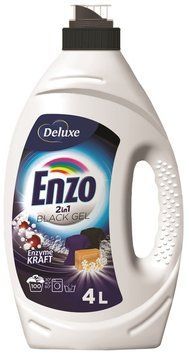 Гель. для стирки Enzo 2in1 Black Gel Noirs Enzyme Kraft фермент крафт 4л 100прачек Германии 15576 фото