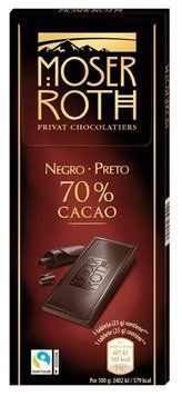 Шоколад чорний Maser Roth 70% какао 125г 20528 фото
