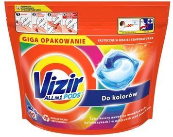 Капсулы для стирки Vizir color 60 кап Италия 7665 фото