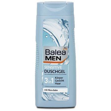 Гель для душу для чутливої шкіри Balea Men 3in1 Sensitive 300 мл Німеччина 16373 фото