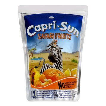 Напій соковмісний Capri-Sun Safari Fruits 200ml Німеччина 16285 фото