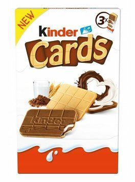 Печиво Kinder Cards 3шт Італія 4011 фото