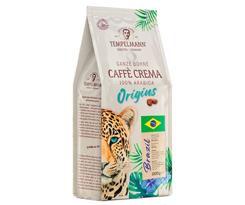 Кава в зернах Tempelmann Origins Brasil Crema 1 кг 21114 фото