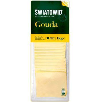 Сыр нарезной Gouda Swiatowid 1kg Польша 7561 фото